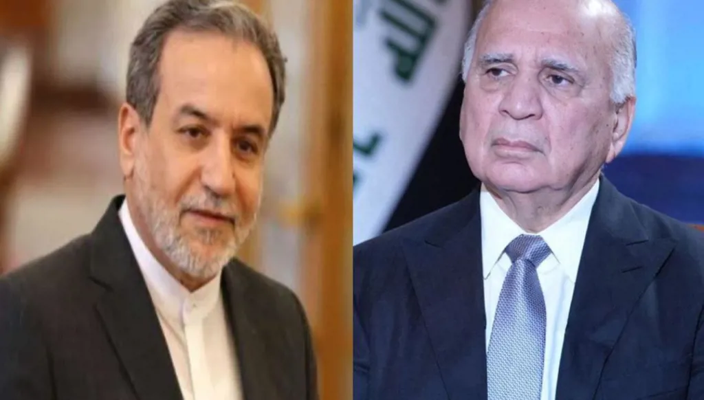عراقجي يُطلع بغداد على تقدّم المفاوضات... والعراق يدعو لإنهاء التصعيد في مضيق هرمز