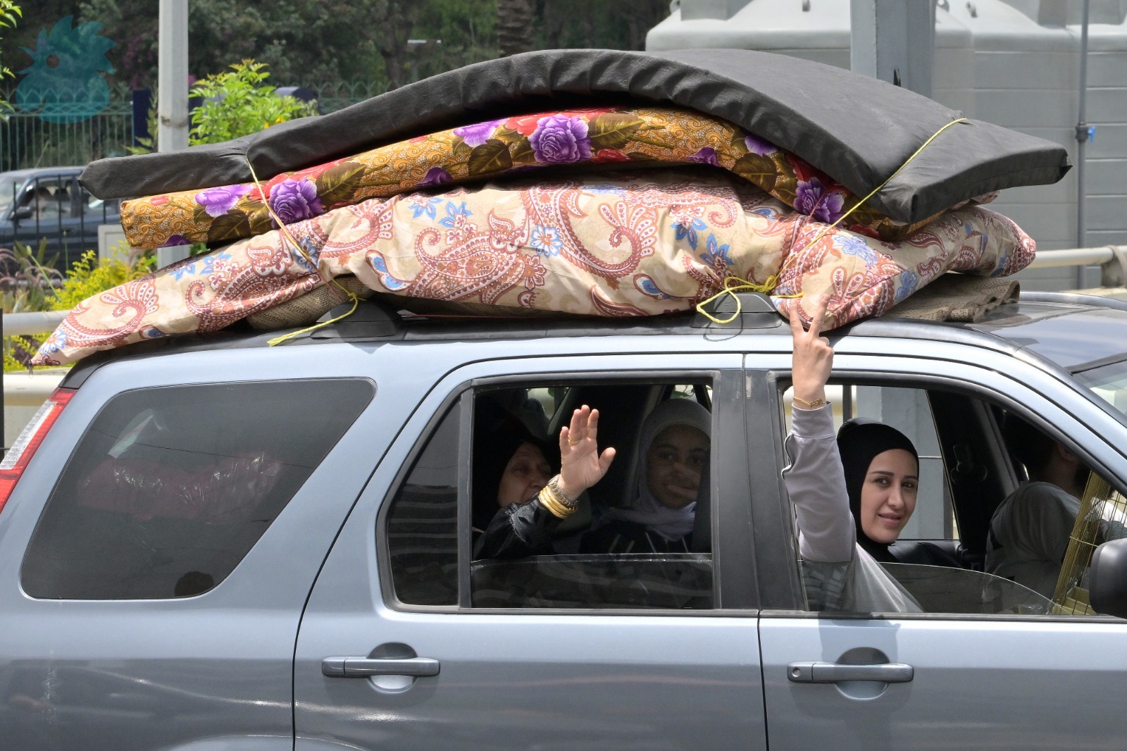 مشاهد النزوح من ضاحية بيروت الجنوبية (نبيل إسماعيل).