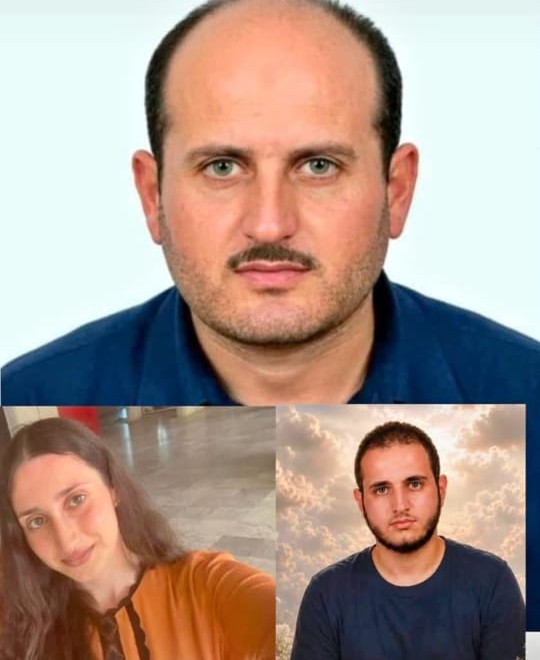 الطبيب جيمس جورج كرم وولديه طوني وتيودوسيا