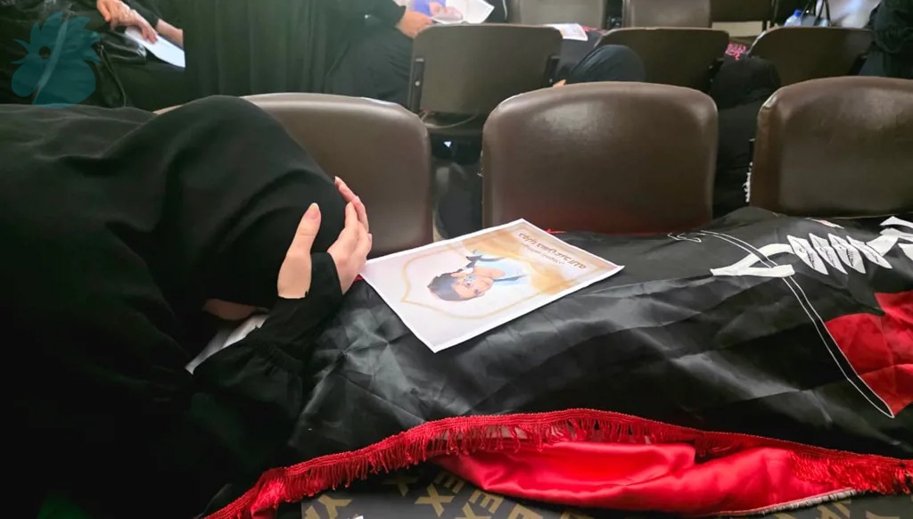 تشييع ضحايا مجزرة المراونية (أحمد منتش). 