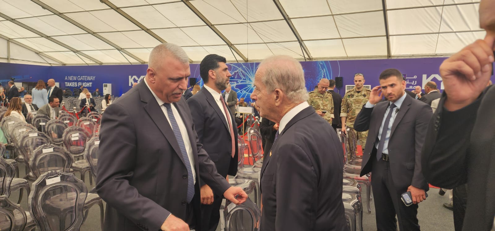  السفير ميشال عيسى (ميشال حلاق). 