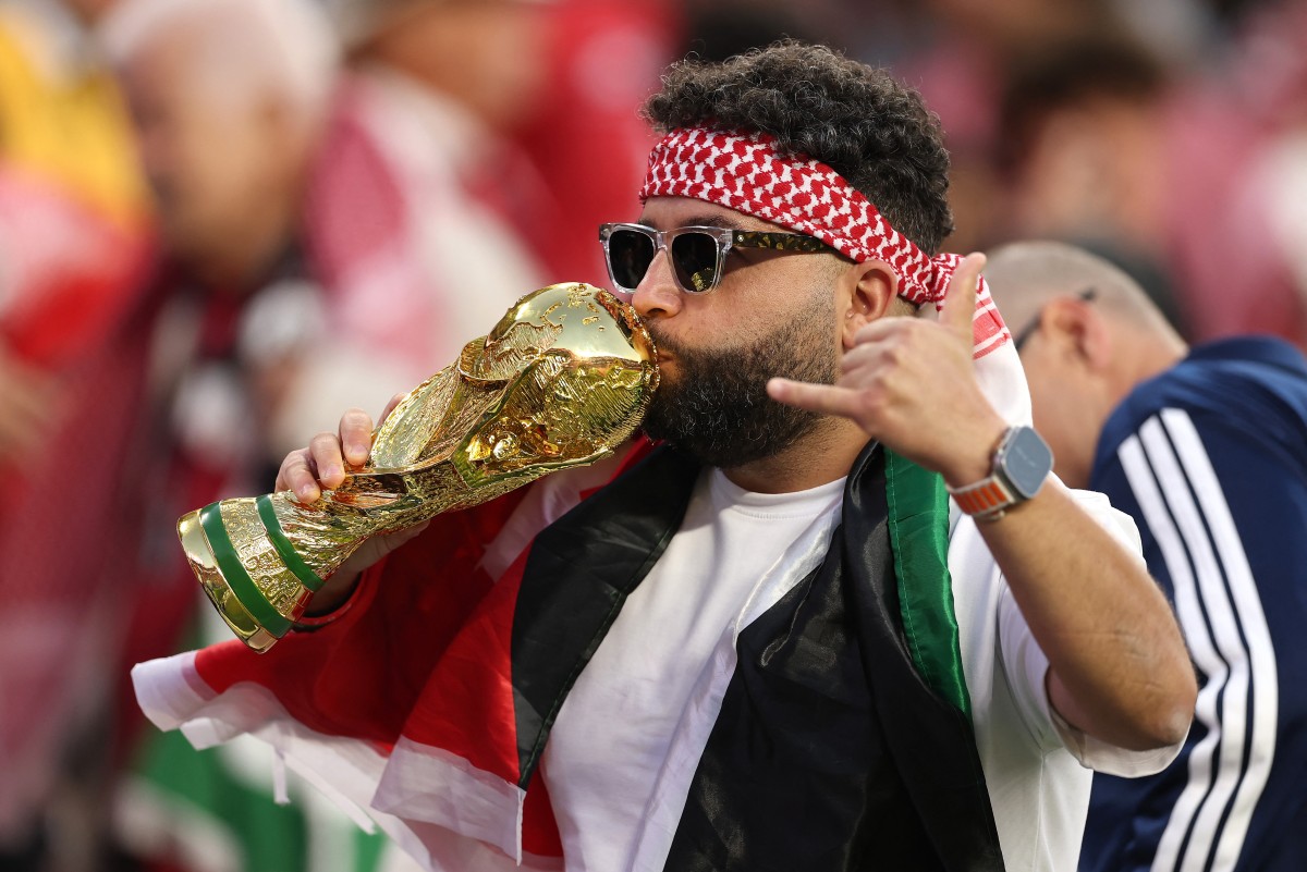 جماهير الأردن ( أ ف ب)