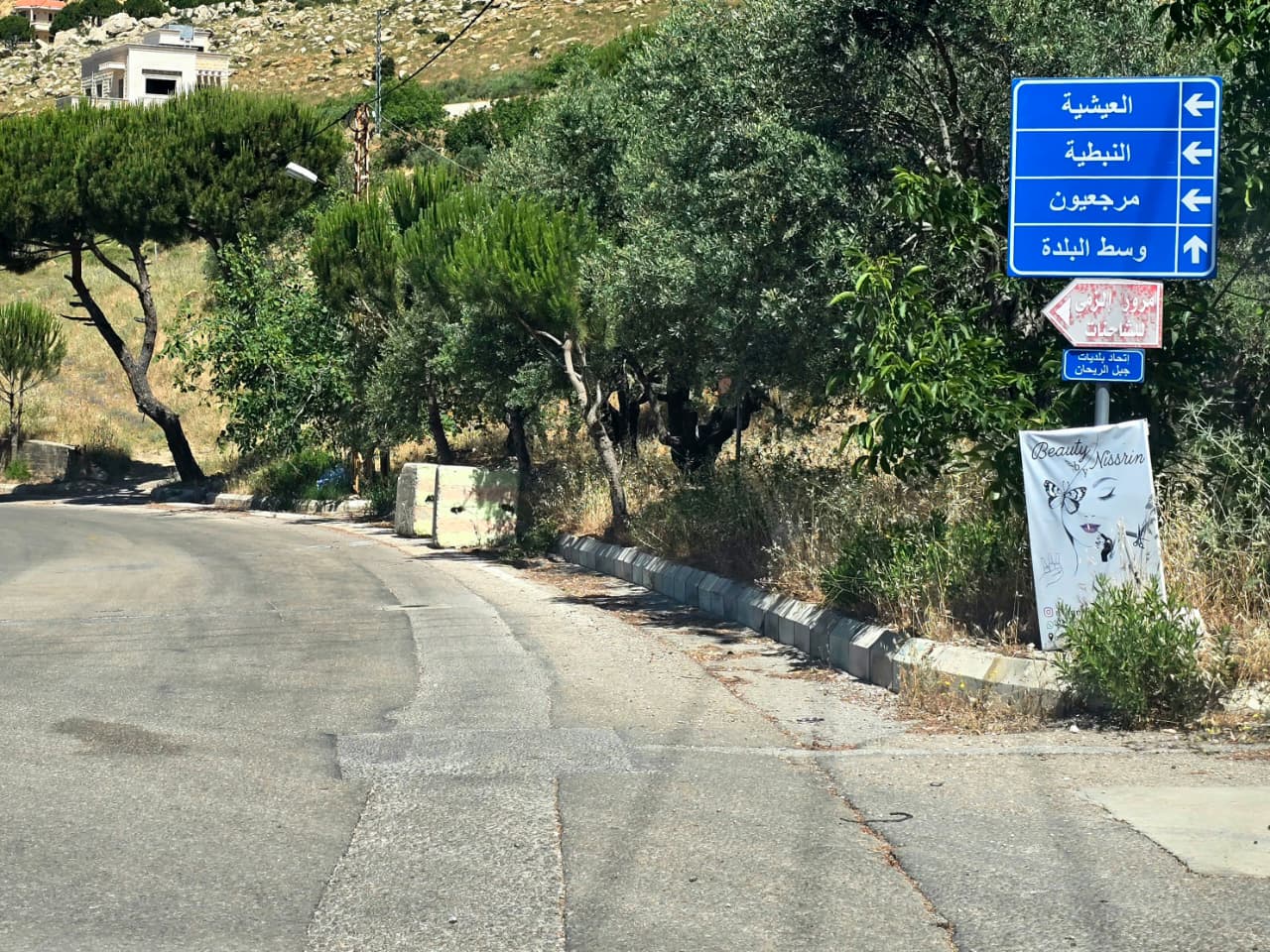 كفرحونة باتجاه عرمتى (تصوير أحمد منتش).