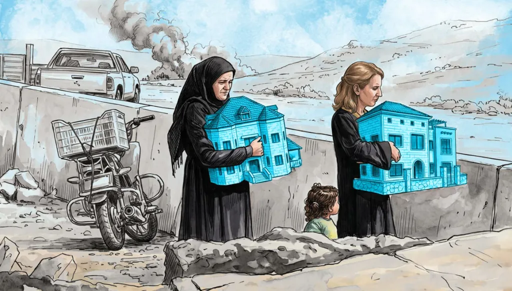 مأساة النزوح (تصميم النهار).