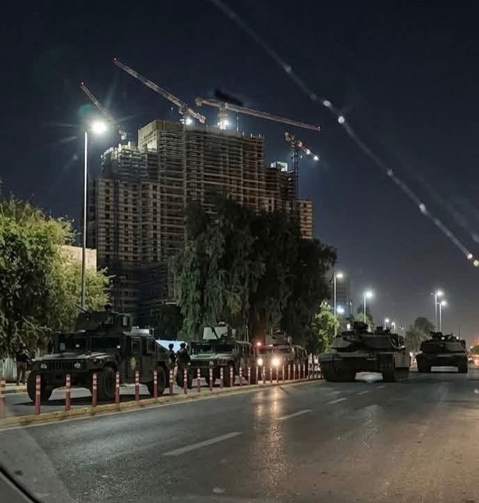 تعزيزات أمنية في العراق خلال حملة مكافحة الفساد.