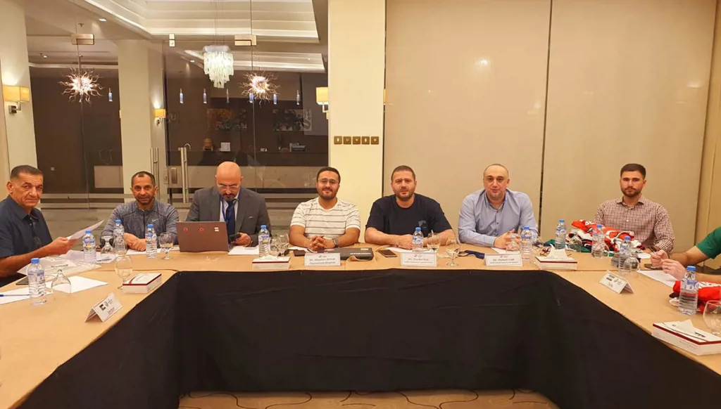 اجتماع فني لبطولة غرب آسيا لما دون 18 عاماً في كرة السلة