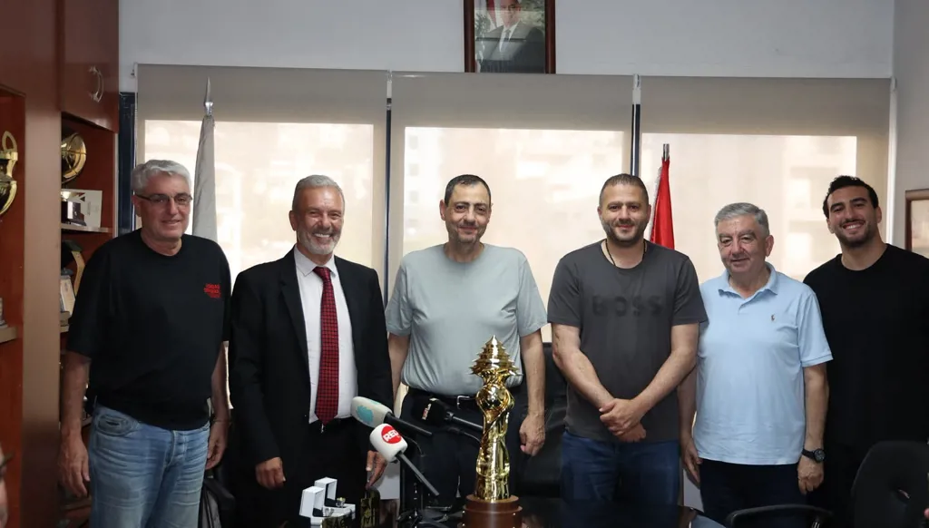 الكشف عن كأس وخواتم بطولة لبنان لكرة السلة لموسم 2025-2026