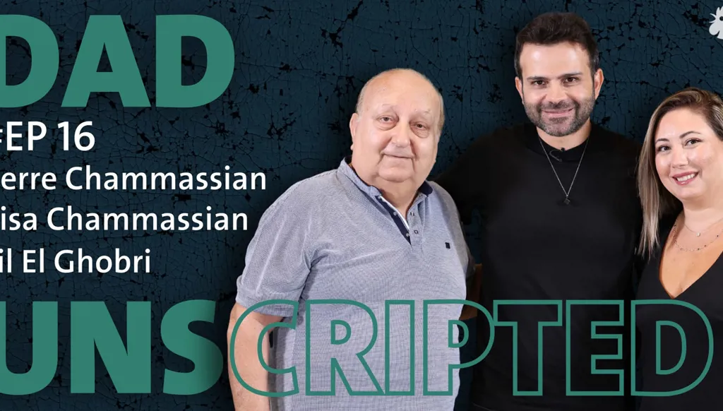 بيار شماسيان وابنته ضيفا Dad Unscripted: عن رحلة الحياة من دون أب