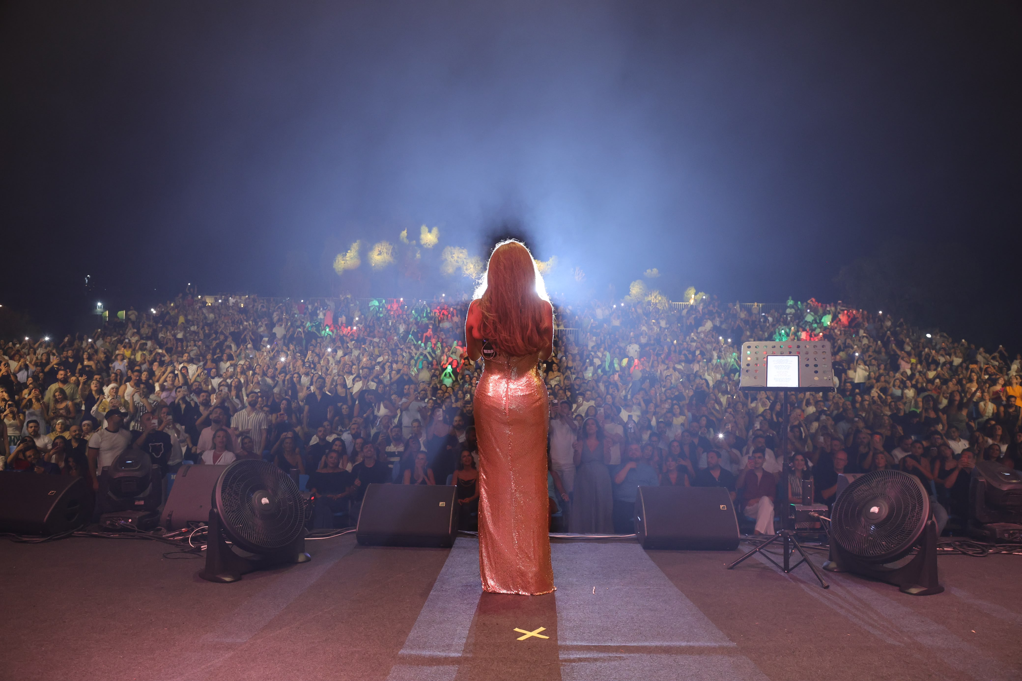 إليسا في مهرجان اعياد بيروت 2026 (المكتب الإعلامي)