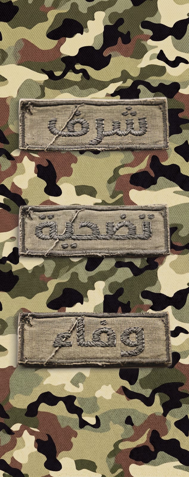 شعار الجيش اللبناني شرف، تضحية، وفاء (تصميم النهار).