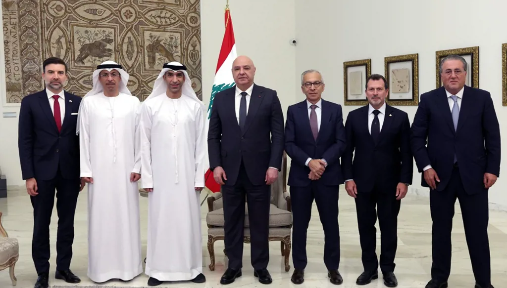 وزير التجارة الخارجية الإماراتي بعد لقائه عون: وجودنا في لبنان رسالة إيجابية