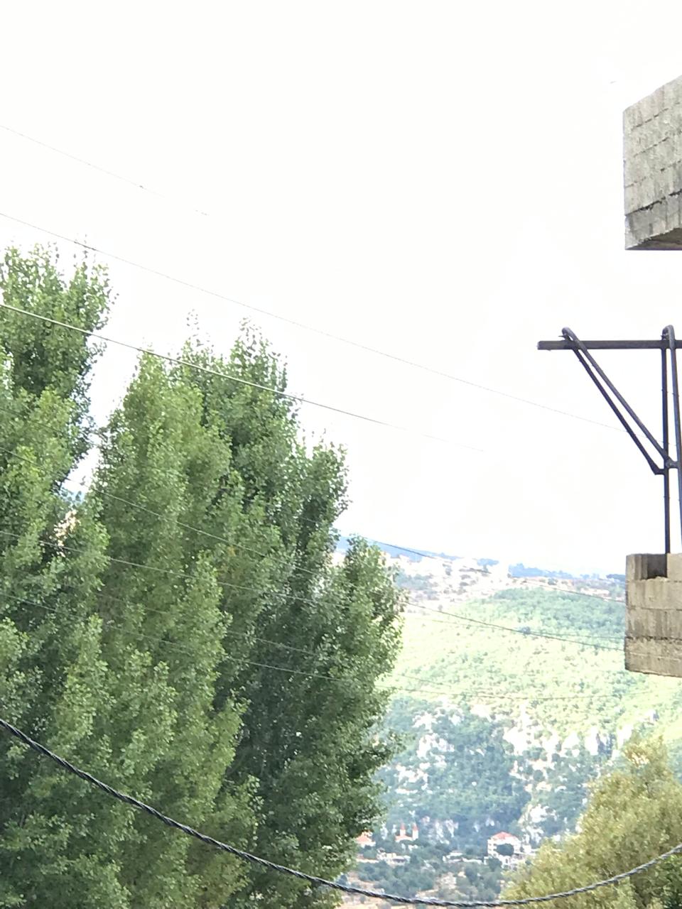 صباح إهدن شمالي لبنان بعد انحسار العاصفة (طوني فرنجية).