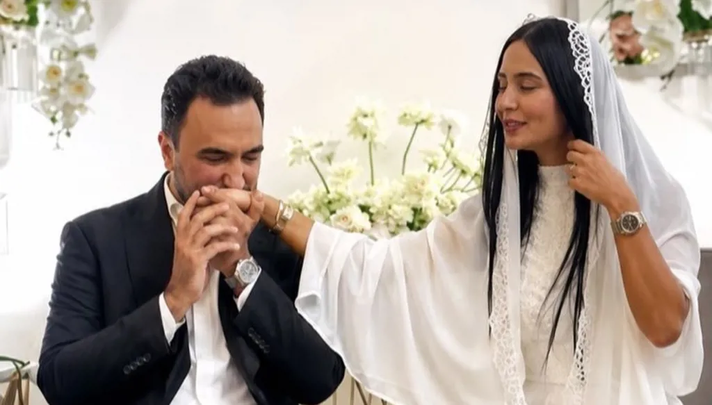 عقد قران نادر الأتات وجنى إسماعيل قبل زفاف قصر سرسق