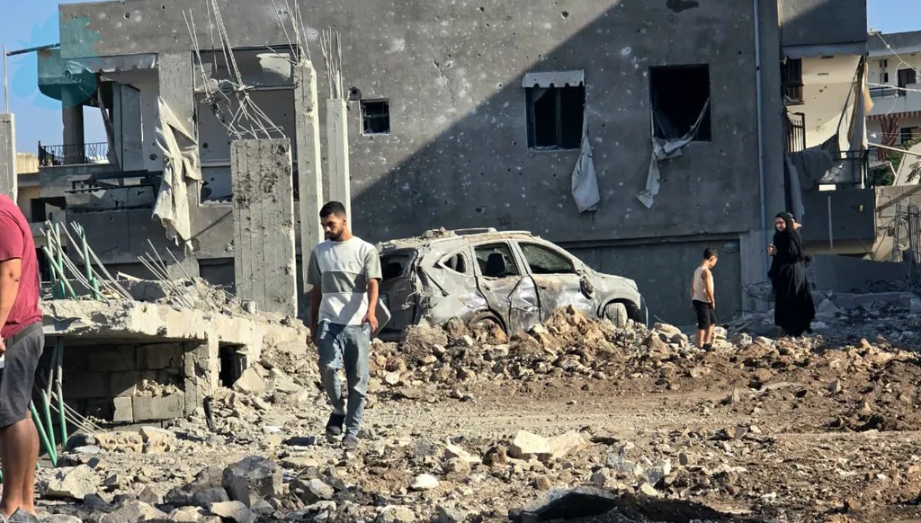 "النهار" في ميفدون... حي الزقاق منطقة منكوبة بعد الغارات الإسرائيلية