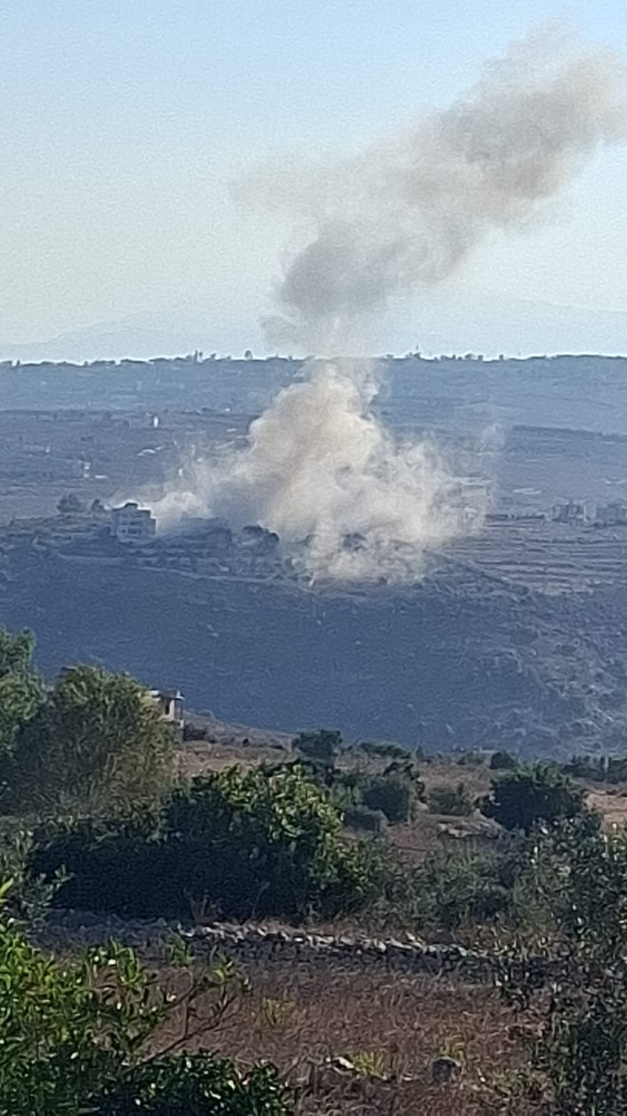 تفجير في بني حيان. (متداول)
