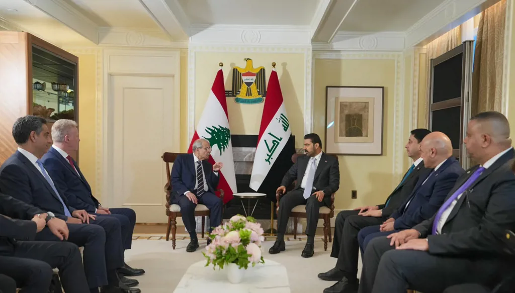 لقاء بين سلام والزيدي في نيويورك: العراق حريص على مواصلة دعم لبنان