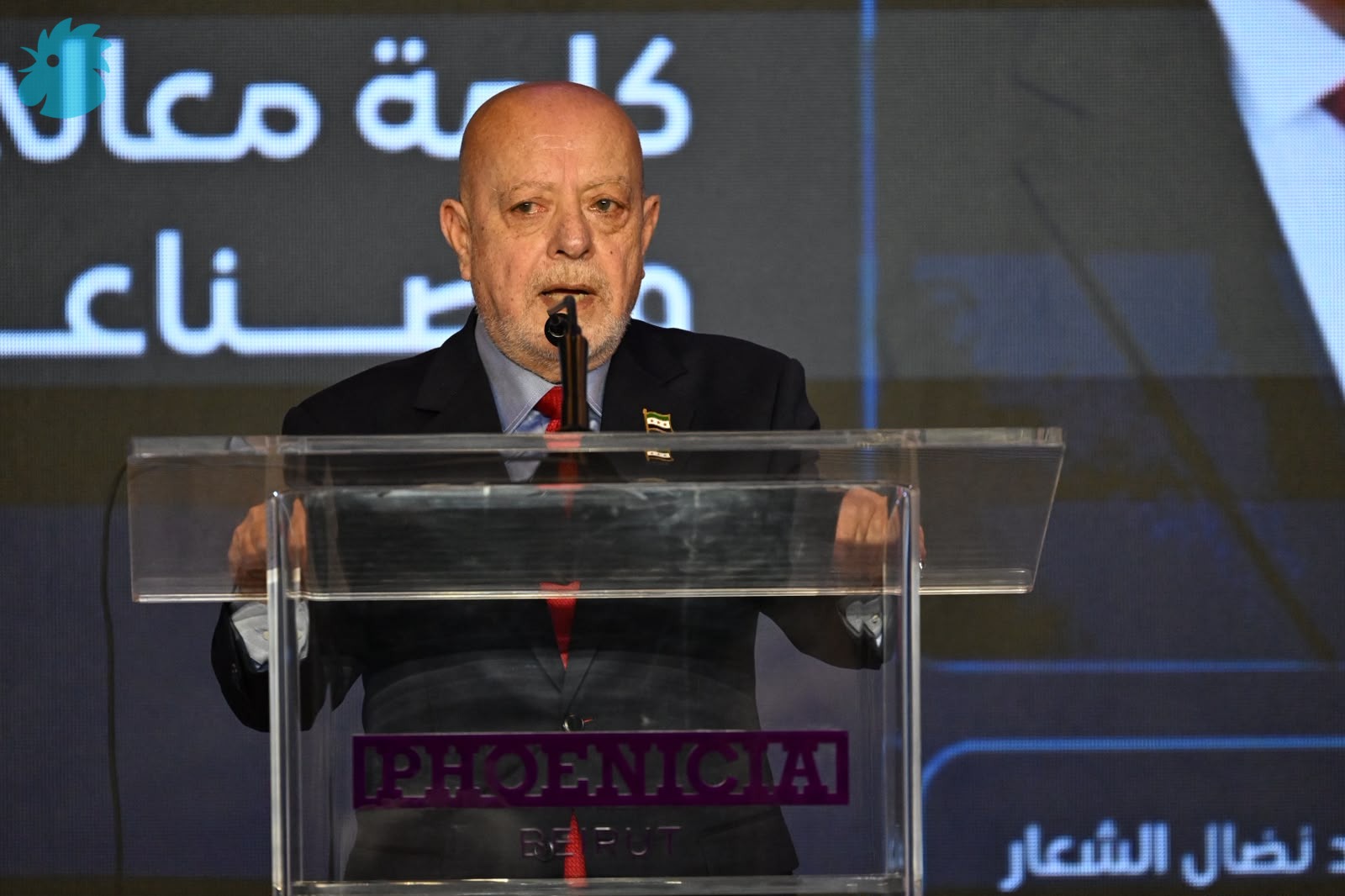 وزير الاقتصاد والصناعة السوري محمد نضال الشعار (حسام شبارو)