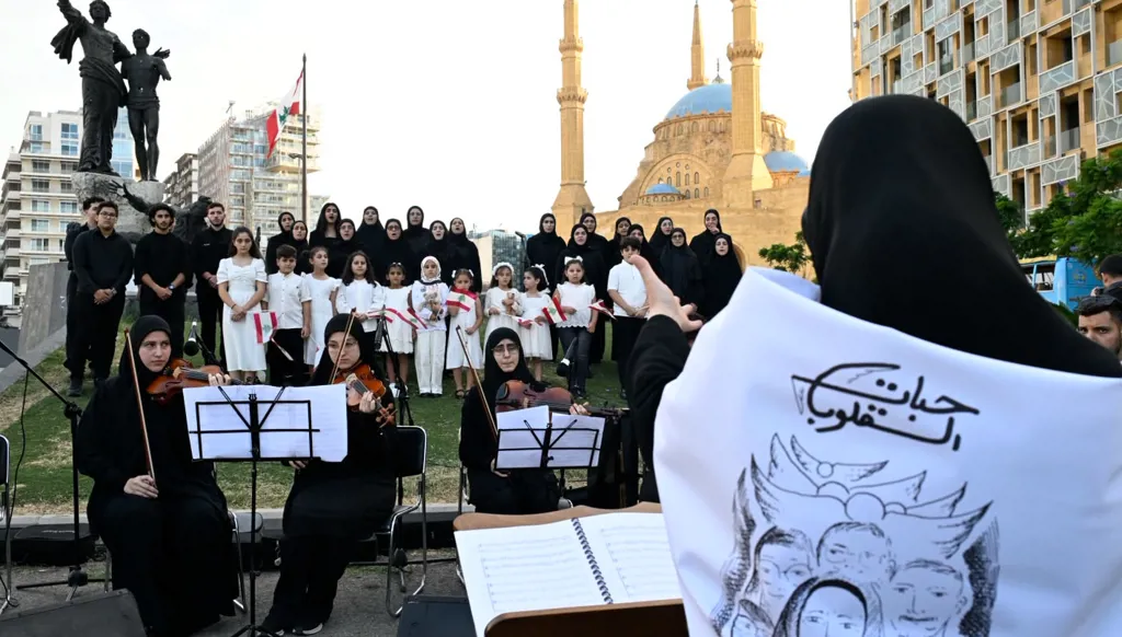 أهالي ضحايا 23 أيلول يحيون الذّكرى الثّانية في ساحة الشّهداء