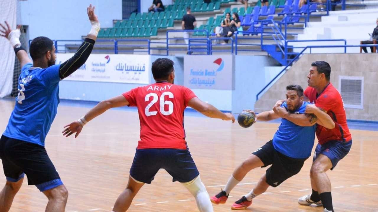 الجيش ضد الشباب حارة صيدا في عودة الدوري اللبناني لكرة اليد