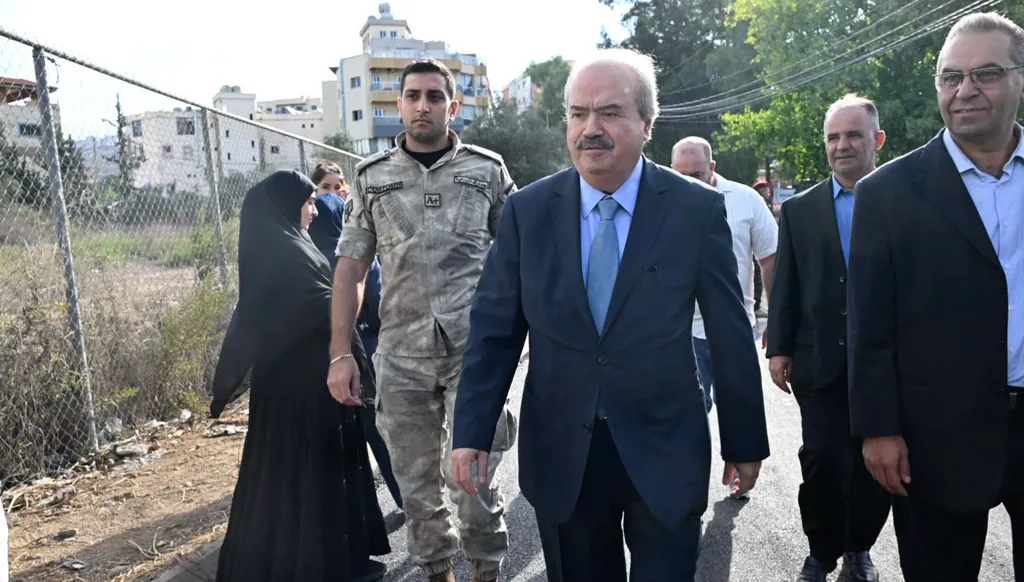 وزير المال ياسين جابر يُرافق سلاننم في النبطية (حسام شبارو).