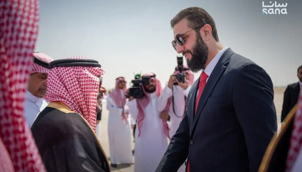 وصول الرئيس السوري إلى العاصمة الرياض (سانا).