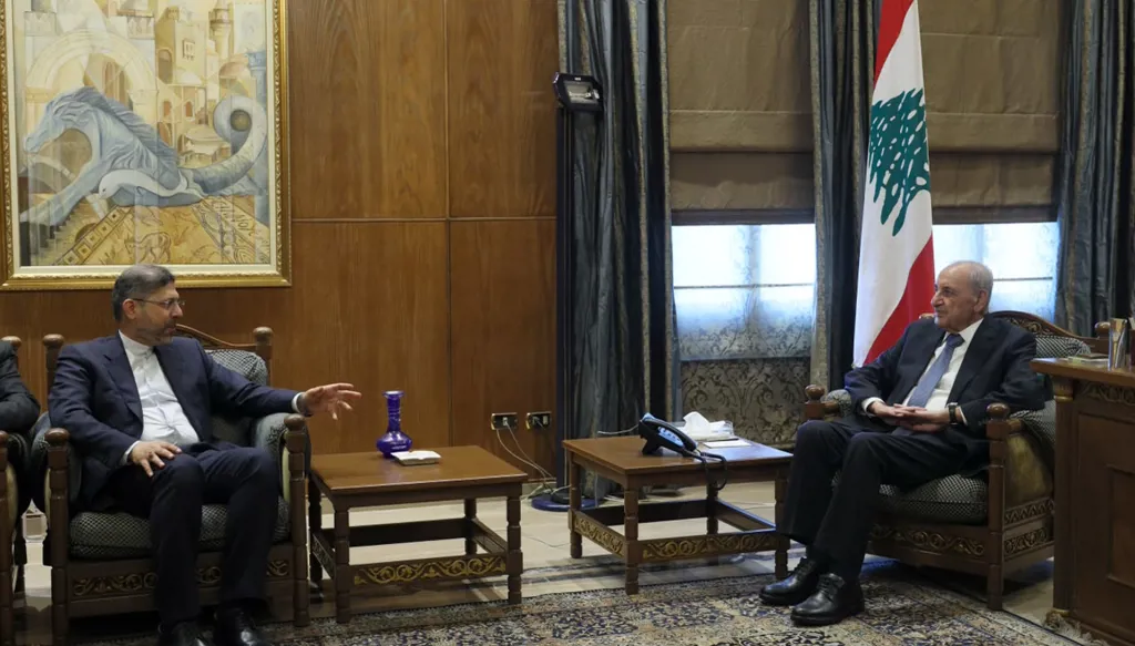 وفد إيراني التقى بري: تربطنا بلبنان علاقات تاريخية ودّية وعلى مختلف المستويات