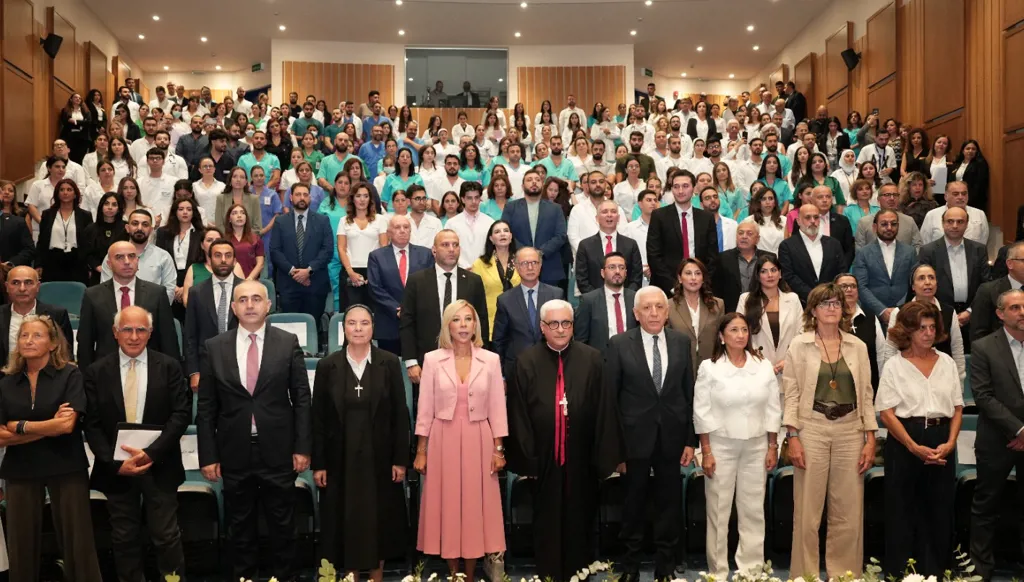برعاية رئيس الجمهورية اللبنانية وحضور السيدة الأولى المستشفى اللبناني الجعيتاوي الجامعي والجامعة اللبنانية يطلقان الدبلوم الجامعي في الجراحة الروبوتية