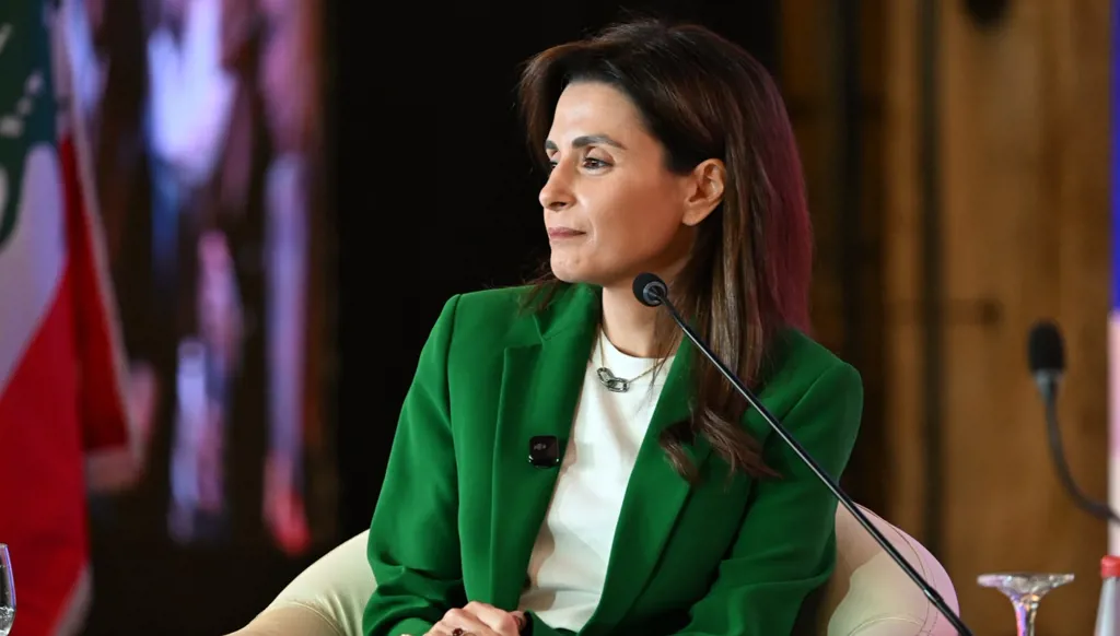 الرئيسة التنفيذية لمجموعة "النهار" الإعلامية نايلة تويني (حسام شبارو)
