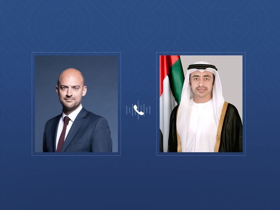 بن زايد وبارو. (وام)