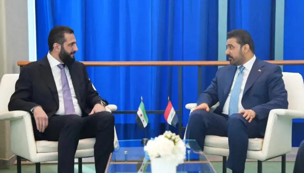 الرئيس السوري يستقبل رئيس الوزراء العراقي في مطار دمشق