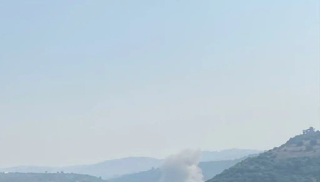 غارة إسرائيلية على وادي الحجير جنوبي لبنان