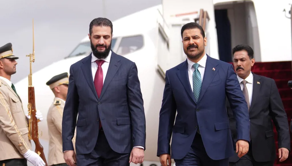من وصول رئيس الوزراء العراقي إلى مطار دمشق