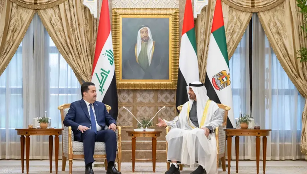محمد بن زايد ورئيس وزراء العراق يبحثان علاقات البلدين والتطورات الإقليمية