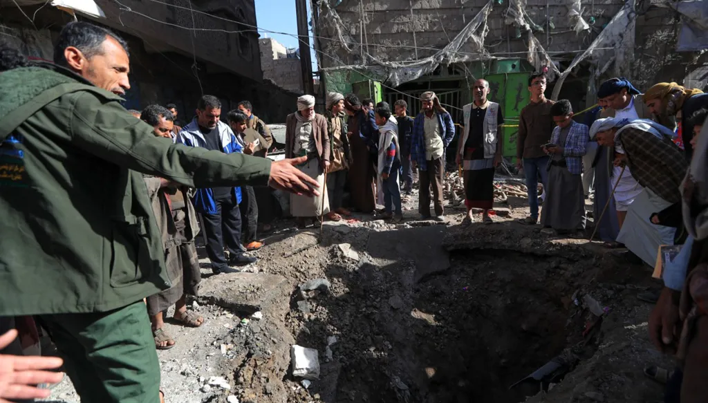 ‏22 غارة أميركية على مواقع للحوثيين خلال ساعات