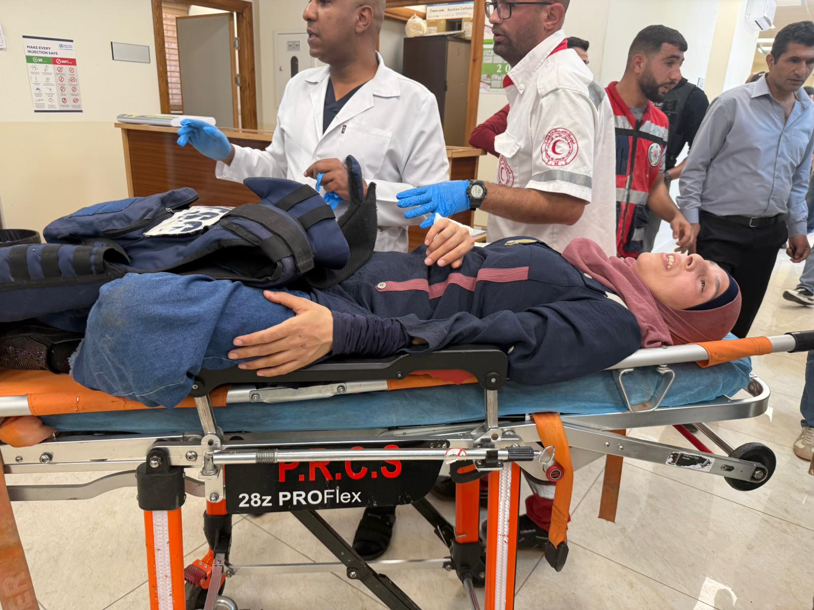 إصابة صحافية بهجوم المستوطنين جنوب نابلس (النهار)‏