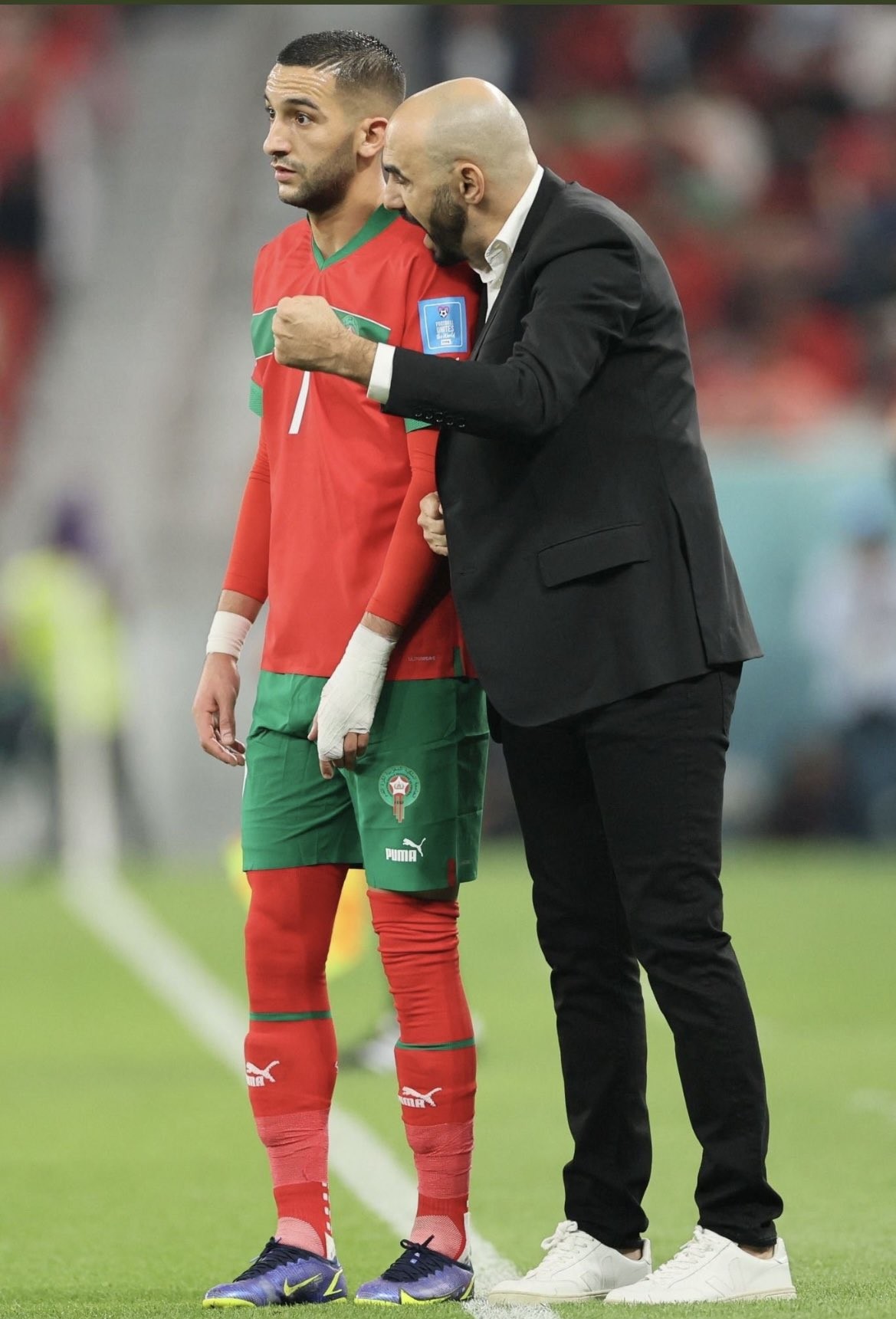 زياش والركراكي. (وكالات)