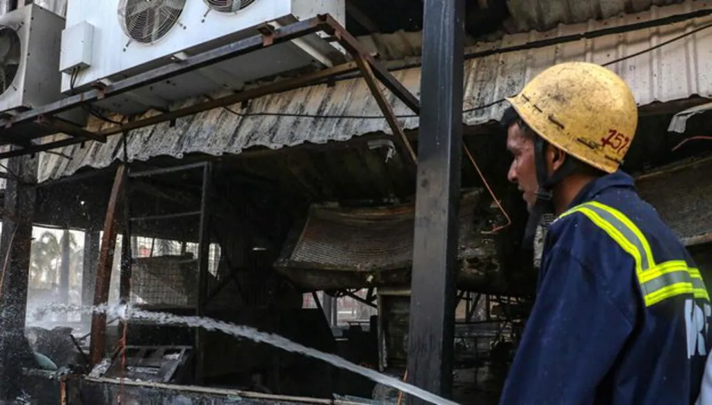مقتل 21 شخصاً في حريق بأحد فنادق نيودلهي