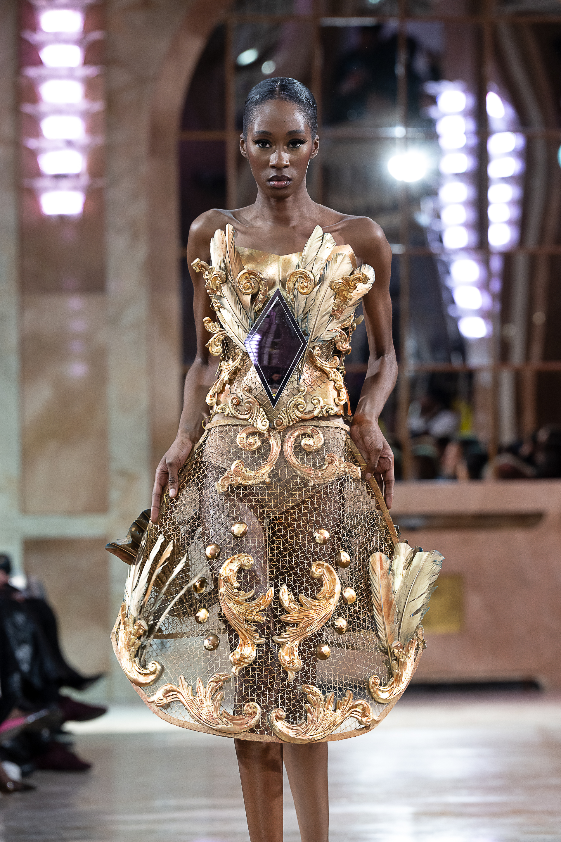 من جموعة روبير أبي نادر للخياطة الراقية لربيع وصيف 2026 (خاص روبير أبي نادر)