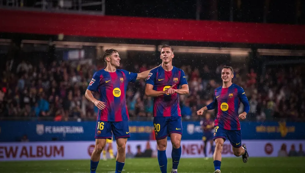 "كامب نو" يفتح أبوابه… توقيت مباراة برشلونة وبلباو والقنوات الناقلة