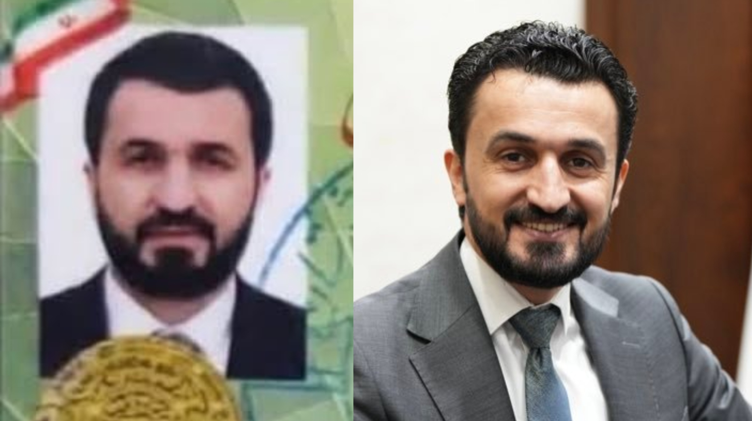 الفرق بين الصورة الشخصية المزعومة للوزير سند في الصورة المتناقلة، وصورته الحقيقية