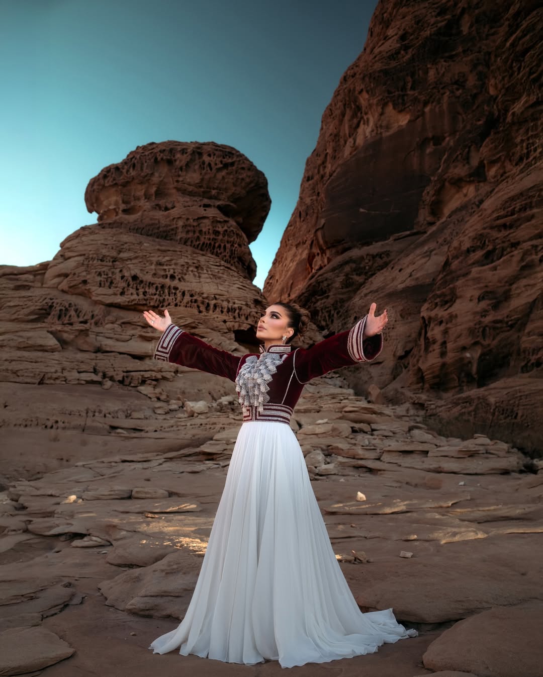 من منشور أصالة في إنستغرام.