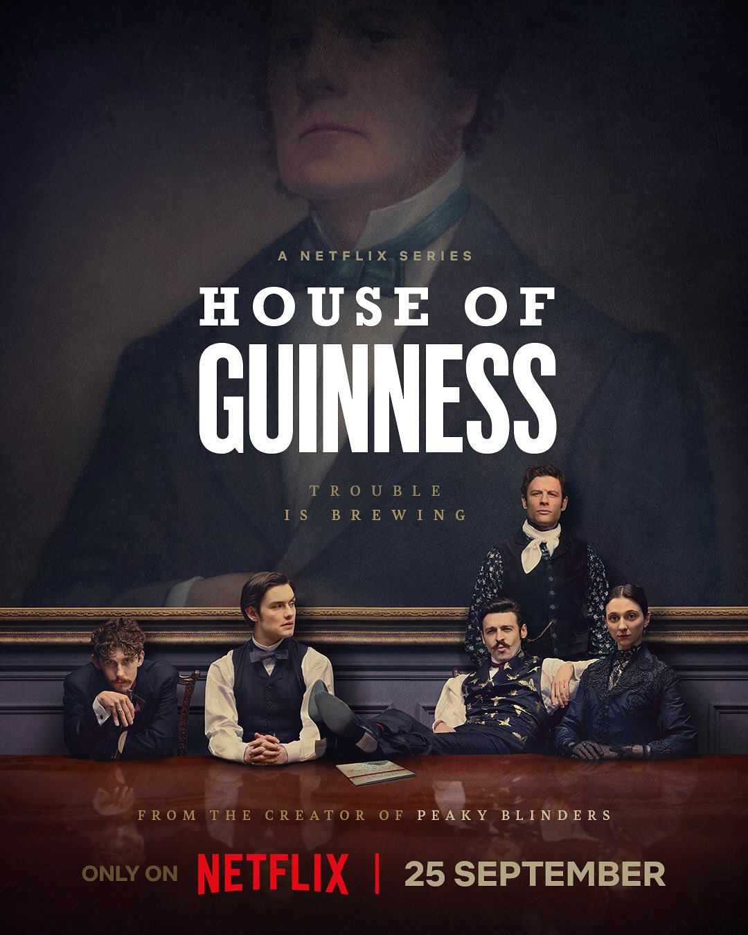 بوستر مسلسل House of Guinness (إنستغرام).