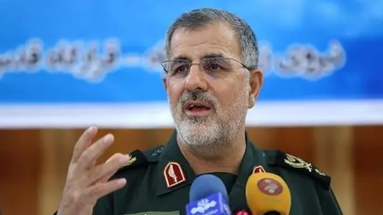 قائد الحرس الثوري الجنرال محمد باكبور (أرشيفية).