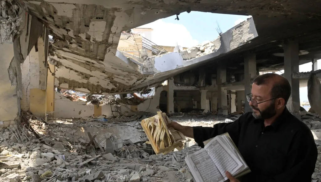 منزل مدمّر في بلدة كفرصير جنوب لبنان (نبيل إسماعيل).