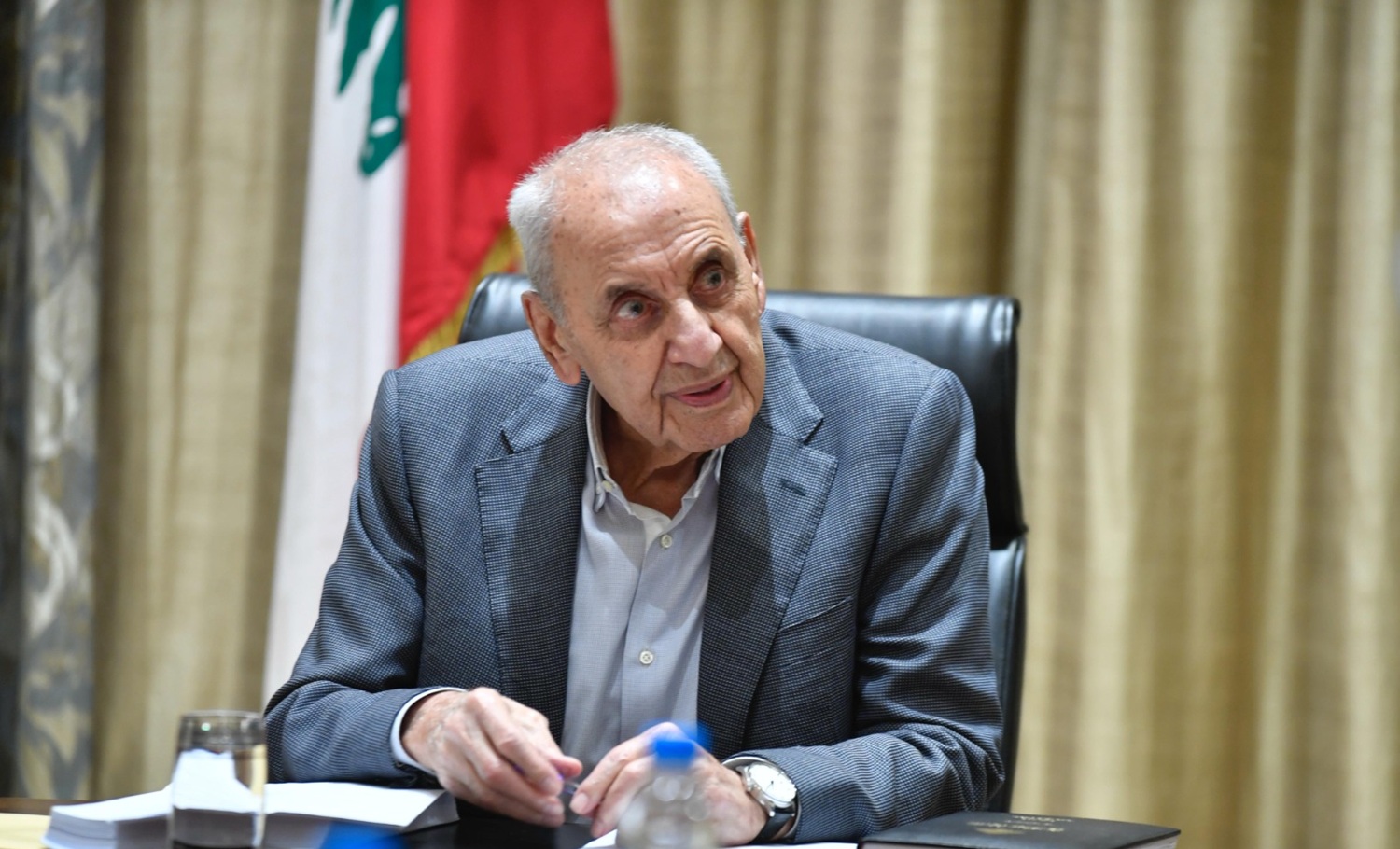 نبيه بري. (النهار)