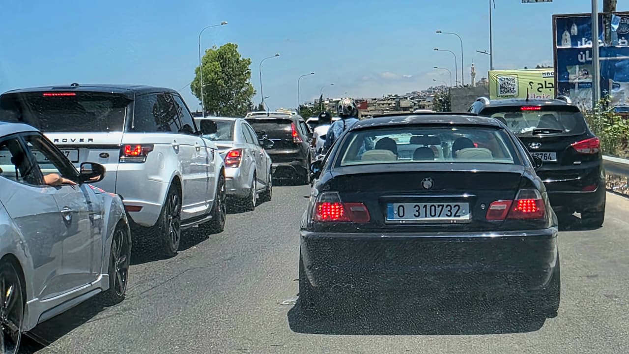 المدخل الجنوبي لمدينة صيدا من جهة الغازية