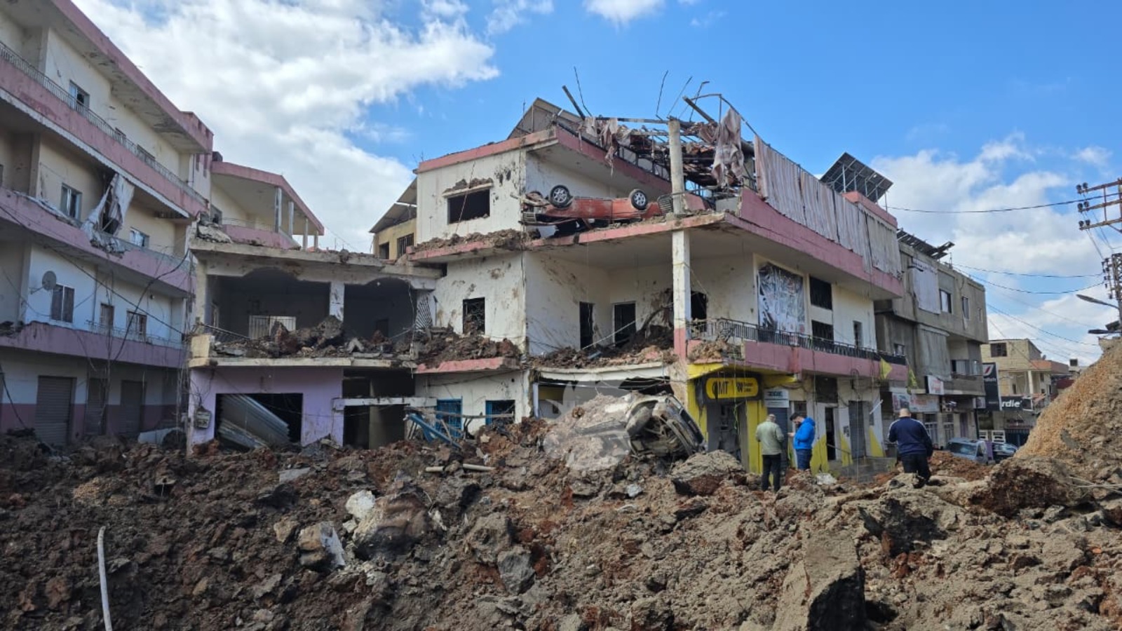 النبي شيت بعد عملية الإنزال. (لينا إسماعيل)