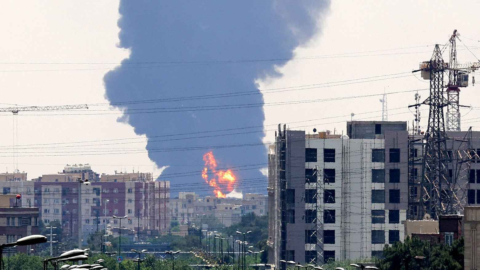 مشهد من القصف الأميركي لإيران (أرشيفية)