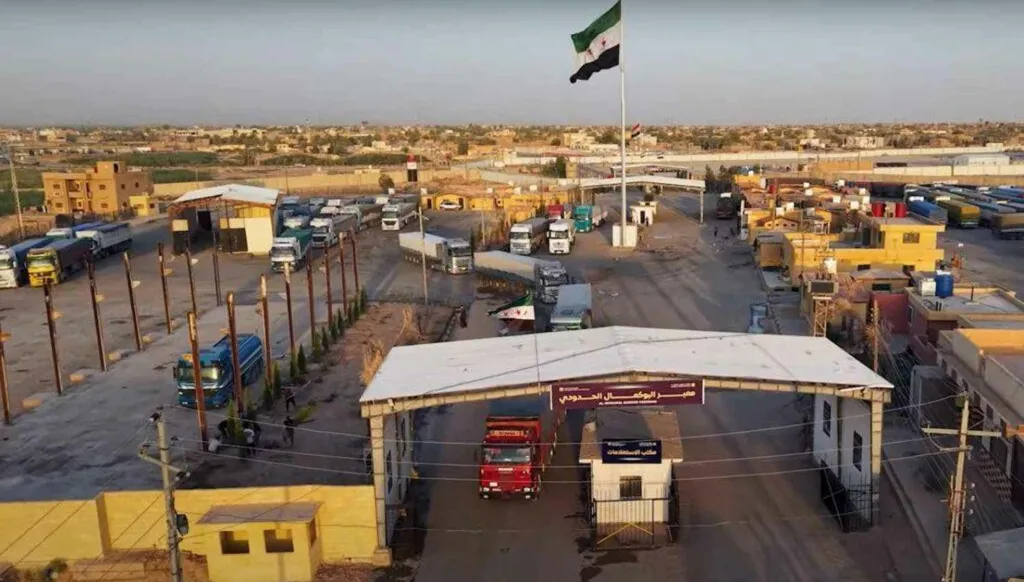 كان المسار الرئيسي لتمرير السلاح يدخل من القائم-البوكمال. (اكس)