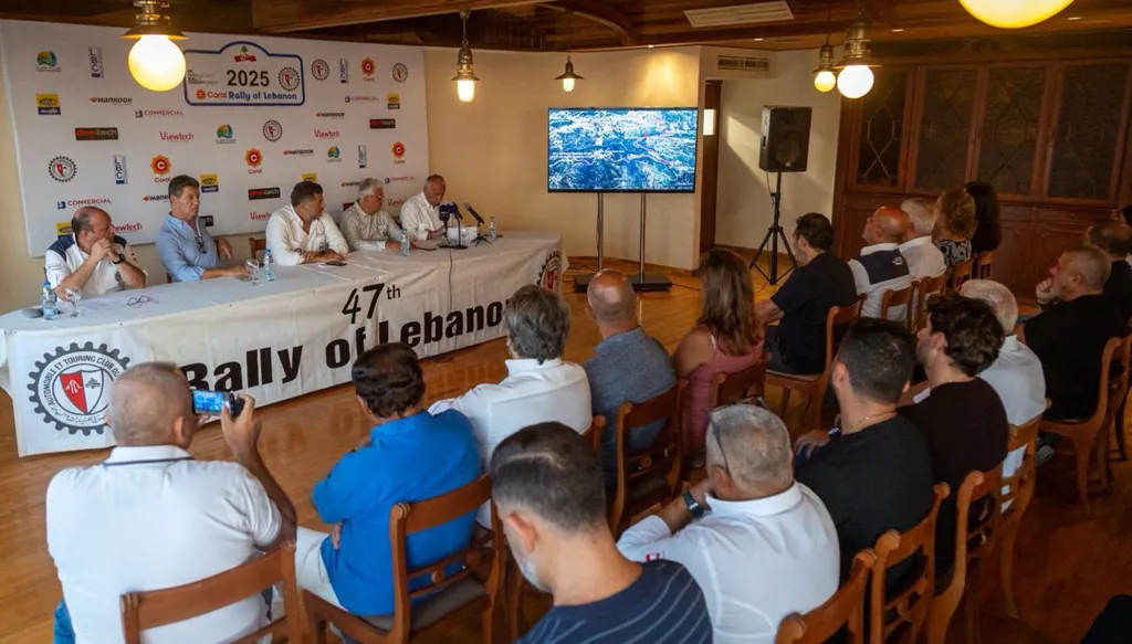 النسخة الـ47 من رالي لبنان الدولي ستنطلق في 4 أيلول